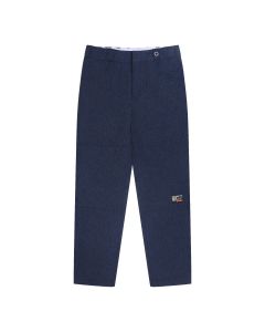 DICKIES RELAXED STRAIGHT PANTS - WOVEN DENIM BLUE