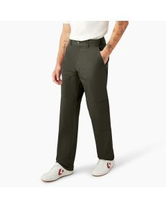 DICKIES X SPITFIRE DOUBLE KNEE PANT - OLIVE GREEN