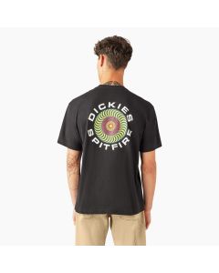 DICKIES X SPITFIRE TEE - BLACK