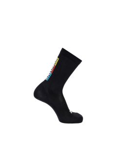 SALOMON PULSE RACE FLAG CREW - BLACK/BRIGHT