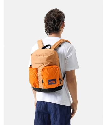 THE NORTH FACE MOUNTAIN DAYPACK S  - ALMOND BUTTER/MANDARIN/CAVE BLUE