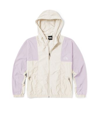 THE NORTH FACE W 78 UPF WIND JACKET  (ASIA SIZE) - GARDENIAWHITE/LAVENDERFOG