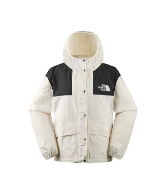 THE NORTH FACE W 86 MOUNTAIN WIND JKT (ASIA SIZE)  - WHITE DUNE