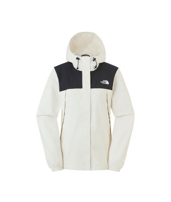 THE NORTH FACE W ANTORA JACKET (ASIA SIZE) - WHITE DUNE/TNF BLACK