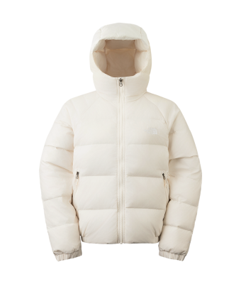 THE NORTH FACE W HYDRENALITE DOWN HOODIE (ASIA SIZE) - WHITE DUNE