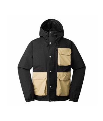 THE NORTH FACE M M66 UTILITY RAIN JACKET - (ASIA SIZE) - TNF BLACK-KHAKI