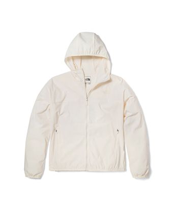 THE NORTH FACE W NEW ZEPHYR WIND JACKET - AP - GARDENIA WHITE