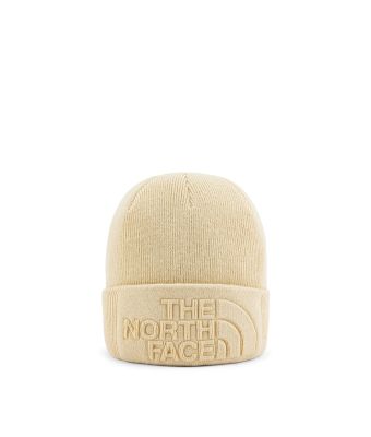 THE NORTH FACE URBAN EMBOSSED BEANIE - GRAVEL