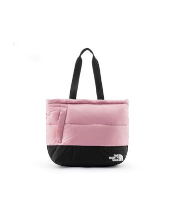 THE NORTH FACE NUPTSE TOTE - MAUVE/TNF BLACK