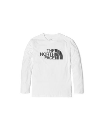 THE NORTH FACE M L/S HALF DOME TEE  (ASIA SIZE) - TNF WHITE