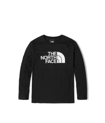 THE NORTH FACE M L/S HALF DOME TEE  (ASIA SIZE) - TNF BLACK