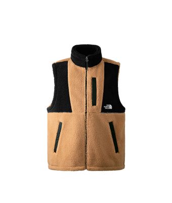 THE NORTH FACE U X-FLEECE HIGH PILE VEST  (ASIA SIZE) - ALMOND BUTTER