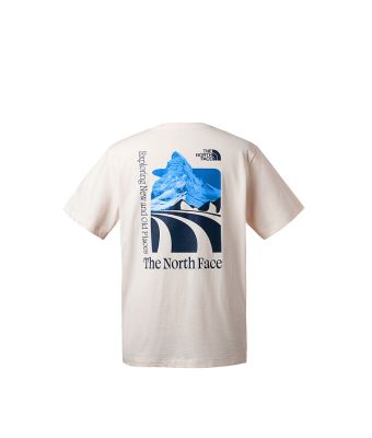 THE NORTH FACE M S/S PLACES WE LOVE TEE (ASIA SIZE)   - GARDENIA WHITE