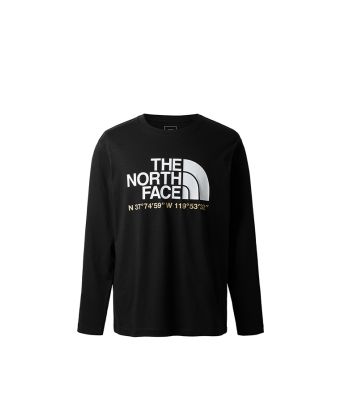 THE NORTH FACE U L/S NOVELTY HALF DOME TEE (ASIA SIZE) - TNF BLACK