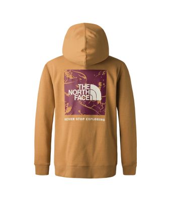 THE NORTH FACE U BOX NSE HOODIE (ASIA SIZE) - ALMOND BUTTER