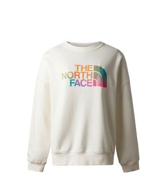 THE NORTH FACE W NOVELTY HALF DOME CREW (ASIA SIZE) -  GARDENIA WHITE