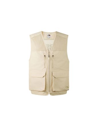 THE NORTH FACE M UTILITY CAMP VEST (ASIA SIZE) - GRAVEL