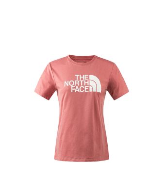 THE NORTH FACE W FOUNDATION LOGO S/S TEE (ASIA SIZE)  - LIGHT MAHOGANY