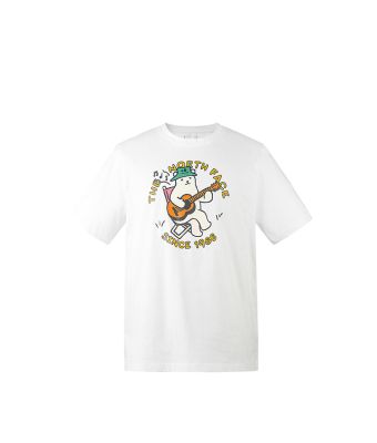 THE NORTH FACE U CARTOON VAN LIFE BEAR SS TEE (ASIA SIZE) - TNF WHITE