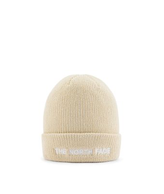 THE NORTH FACE URBAN EMBROIDERED BEANIE - GRAVEL