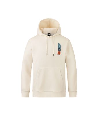 THE NORTH FACE M TRIPLE DOME RLX HOODIE (ASIA SIZE) - WHITE DUNE