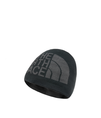 THE NORTH FACE REVERSIBLE TNF BANNER BEANIE - TNF BLACK/ASPHALT