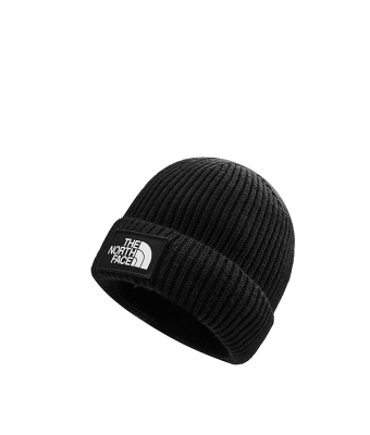 THE NORTH FACE TNF LOGO BOX CUFFED BEANIE - TNF BLACK