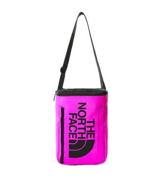 THE NORTH FACE YOUTH BASE CAMP POUCH - FUSCHIA PINK/TNF BLACK