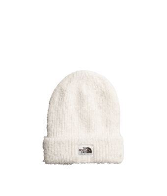 THE NORTH FACE SALTY BAE LINED BEANIE - GARDENIA WHITE