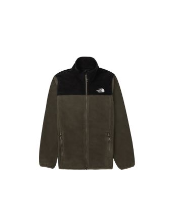 THE NORTH FACE M 100 GLACIER FULL ZIP (ASIA SIZE) - NEW TAUPE GREEN/TN