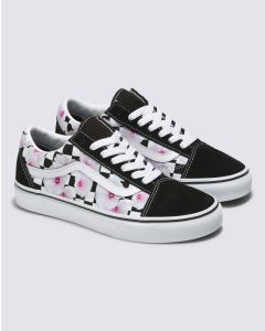 VANS OLD SKOOL - HIBISCUS CHECK BLACK