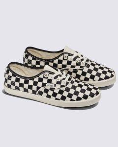 VANS AUTHENTIC LOWPRO - EMBROIDERED CHECK BLACK/MA