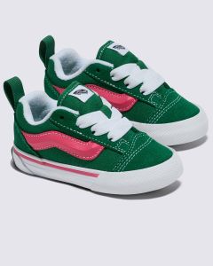 VANS KNU SKOOL ELASTIC LACE ( 1_4 YEARS ) - GREEN/PINK