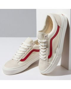 VANS STYLE 36 - MARSHMALLOW/RACING RED