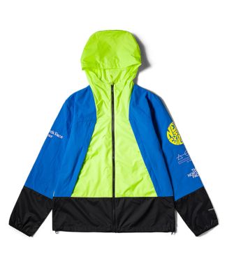 THE NORTH FACE M TRAILWEAR WIND WHISTLE JKT - LED YELLOW/SUPER SONIC BLUE/TNF BLACK 