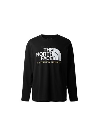 THE NORTH FACE U L/S NOVELTY HALF DOME TEE (ASIA SIZE) - TNF BLACK