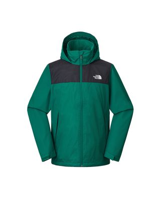 THE NORTH FACE M NEW SANGRO DRYVENT JACKET (ASIA SIZE) - EVERGREEN/TNF BL