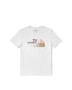 THE NORTH FACE W S/S ELEVATED HALF DOME TEE - AP - TNF WHITE