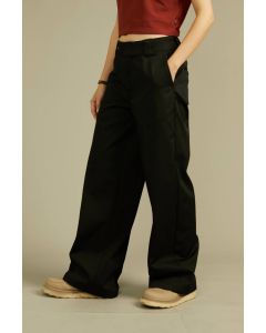 DICKIES WOMEN'S PANTS - BLACK