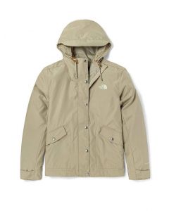 THE NORTH FACE W WIND JACKET  (ASIA SIZE) - FLAX