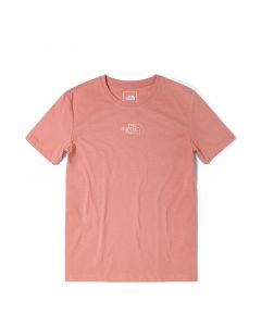 THE NORTH FACE W FOUNDATION GRAPHIC S/S  (ASIA SIZE) -ROSE DAWN