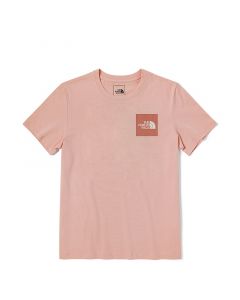 THE NORTH FACE W S/S BOX NSE TEE  (ASIA SIZE) -EVENING SAND PINK