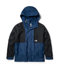 THE NORTH FACE M 78 RAIN TOP JACKET  (ASIA SIZE) - SHADY BLUE/TNF BLACK