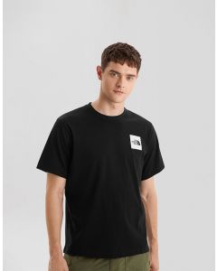 M S/S BOXED IN TEE  (ASIA SIZE) - TNF BLACK