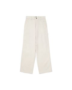 DICKIES WOMEN'S CORDUROY PANTS - WHITECAP GRAY