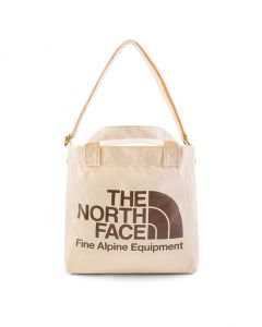 THE NORTH FACE ADJUSTABLE COTTON TOTE - WEIMARANER BROWN LARGE