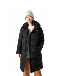 THE NORTH FACE W ESSENTIAL LONG DOWN  (ASIA SIZE)  - TNF BLACK