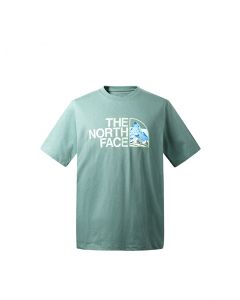 THE NORTH FACE U S/S NOVELTY HALF DOME TEE (ASIA SIZE)  - DARK SAGE