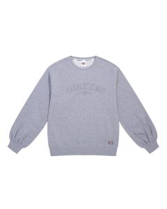 DICKIES WOMEN'S SWEATSHIRTS - MIDDLE HEATHER GREY