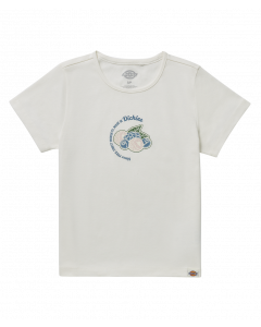 DICKIES WOMEN'S TEE SS - CLOUD